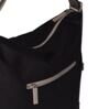 Rucksack-Tasche Zip, Schwarz 2