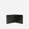 Leather Money Clip Wallet in Schwarz 2