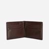 Leather Money Clip Wallet in Mocha 2