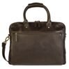 Laptop-Tasche aus weichem Nappa Rindleder 40 cm Braun 1