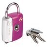 Dual Combi/Key Lock - Kofferschloss mit Schlüssel und Zahlencode Violet 1