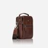 Oxford - Detailed Crossbody Organiser in Tabacco 3