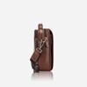 Oxford - Detailed Crossbody Organiser in Tabacco 5