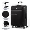 Platinum Elite - Expandable Spinner Suiter 83cm, Black 12