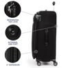 Platinum Elite - Expandable Spinner Suiter 83cm, Black 13