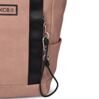 Mittelgrosse Rucksack-Tasche Knot, Blassrosa 4