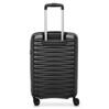 Wave - Trolley Handgepäck Carry-On Spinner, Schwarz 4