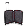 Double Premium Carry-On Spinner erweiterbar Grau 2