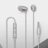 Microphone +Volume Control Earphones in Silber 1