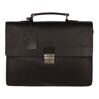 Vintage Dean Briefcase 3-Comp Schwarz 1