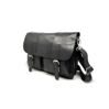 Messenger Business Bag in Washed-Black 4