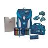 ErgoFlex Max Schulrucksack Set Blue Speed 1