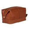 Riley Toiletry Bag Cognac 3