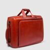 Blue Square - Kabinentrolley Laptop 15,6&quot; in Leder Orange 7