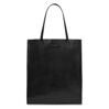 Mirra - Shopper Bag Leder mit Reissverschluss, Schwarz 1