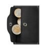 Wallet Click &amp; Slide Coin Pocket Nappa Black/Black 2