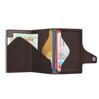 Wallet Click &amp; Slide Classic Nappa Brown/Silver 3