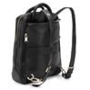 Mandy Wow - Lederrucksack, Schwarz Gold 4