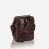 Kompakte Crossbody Organizer Tasche in Mocha 4