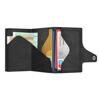 Wallet Click &amp; Slide Coin Pocket Nappa Black/Black 3