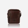 Kompakte Crossbody Organizer Tasche in Mocha 5