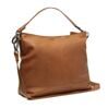 Amelia - Schultertasche Leder, Cognac 3