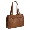 Gail - Schultertasche/Shopper Leder, Cognac 4