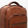 Tokyo - Laptoprucksack Leder, Cognac 4