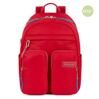 EOL Ryan - Laptoprucksack aus rezykliertem Stoff in Rot 1