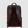 Black Square - Lederrucksack mit Laptopfach 15.6&quot; und Ipad-Fach in Dunkelbraun 3