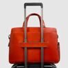 Blue Square - Laptoptasche 15,6&quot; in Leder Orange 4