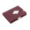 Exentri Wallet Leder Purple Cobra für 20 Karten 3