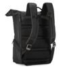 Line Rollup Rucksack Schwarz 4