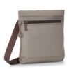 Leonce Small Vertical Crossover RFID in Sepia Brown 3