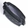 Eye Shoulder Bag RFID in Quilted Black 2