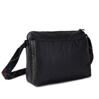 Eye Shoulder Bag RFID in Creased Black/Coral 4