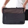 Lucy Travel Packing Cube Set Black with Polka Dots 7