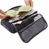 Lucy Travel Packing Cube Set Black with Polka Dots 9