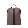 Rucksack Stripe, Dunkelbraun 1