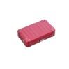 Aluminium Vanity Case 7,5&quot; in Rot 1