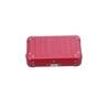 Aluminium Vanity Case 7,5&quot; in Rot 3