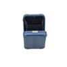 Aluminium Vertical Vanity Case 7,5&quot; in Blau 3