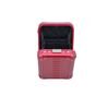 Aluminium Vertical Vanity Case 7,5&quot; in Rot 5