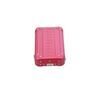 Aluminium Vertical Vanity Case 7,5&quot; in Rot 4