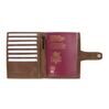 AirTag Passport Holder, Brushed Brown 7