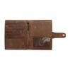 AirTag Passport Holder, Brushed Brown 2