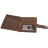 AirTag Passport Holder, Brushed Brown 5