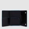 Blue Square - Compact Wallet in Schwarz 2