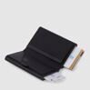 Urban - Double Compact Wallet in Schwarz/Blau 2