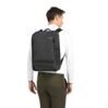 Business Backpack Leather ALPHA in Charcoal Black 9